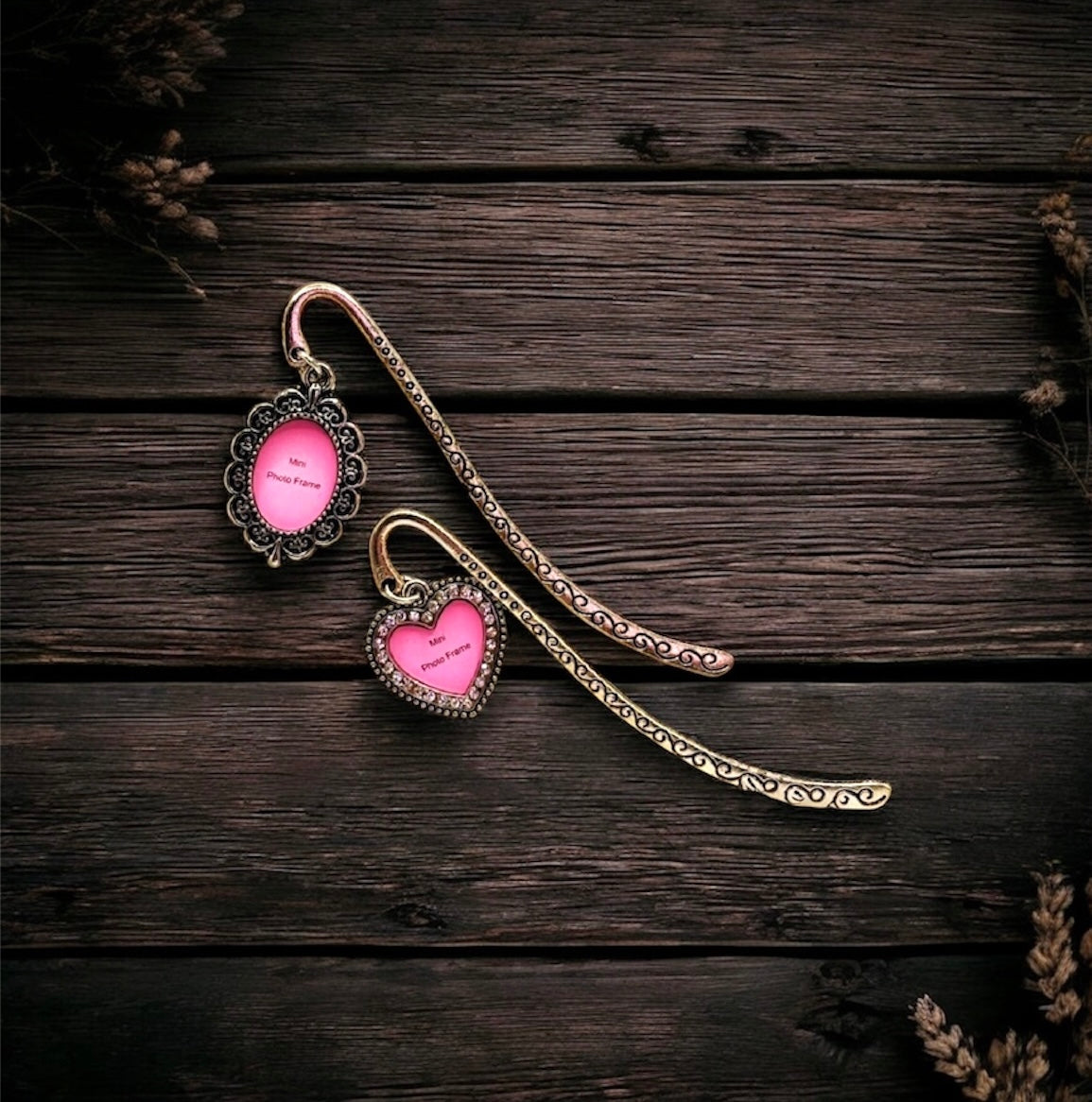 Silver Mini Photo Frame Bookmark