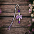 Sparkling Lavender Blossom Bookmark