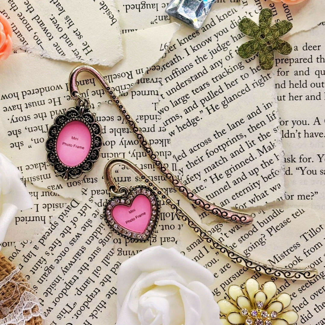 Silver Mini Photo Frame Bookmark